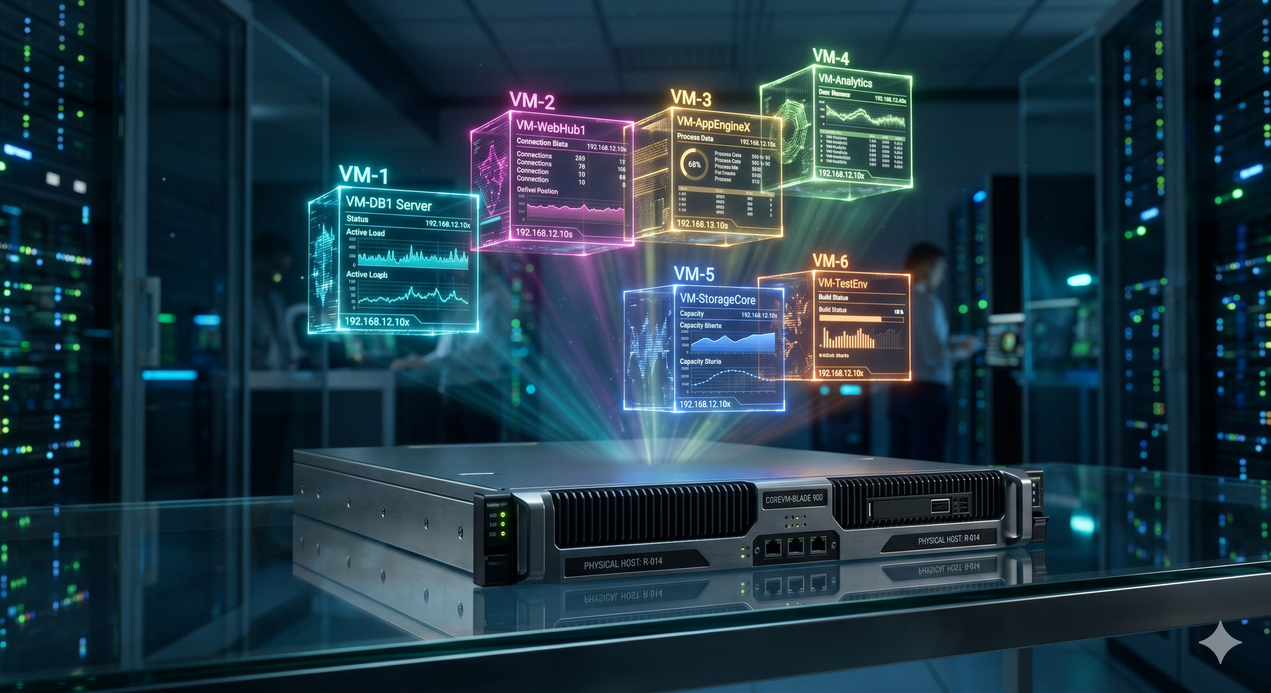 La Virtualización de Servidores: Multiplica tu Capacidad de Cómputo y Desploma tus Costos Operativos