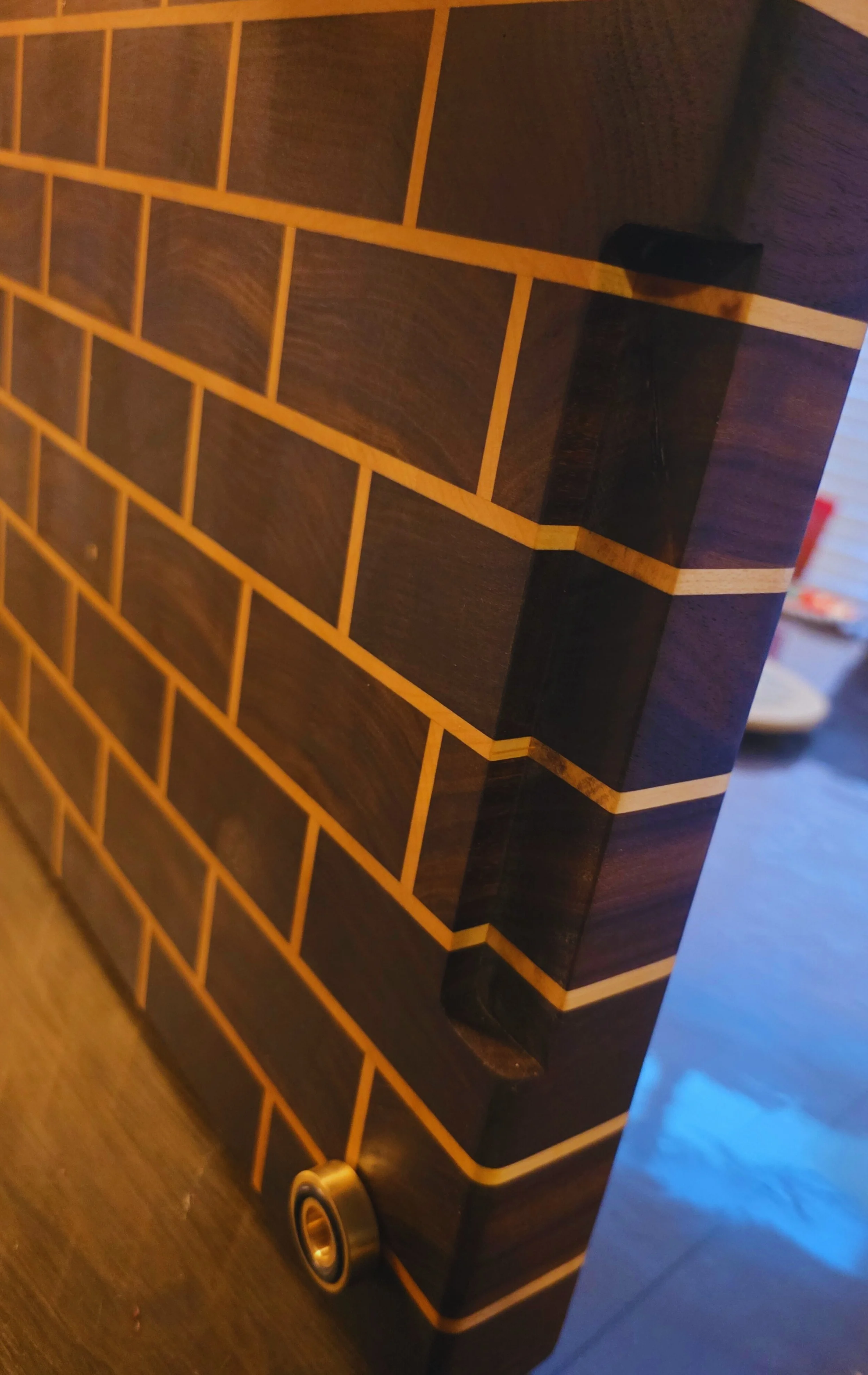 Walnut Brick Pattern