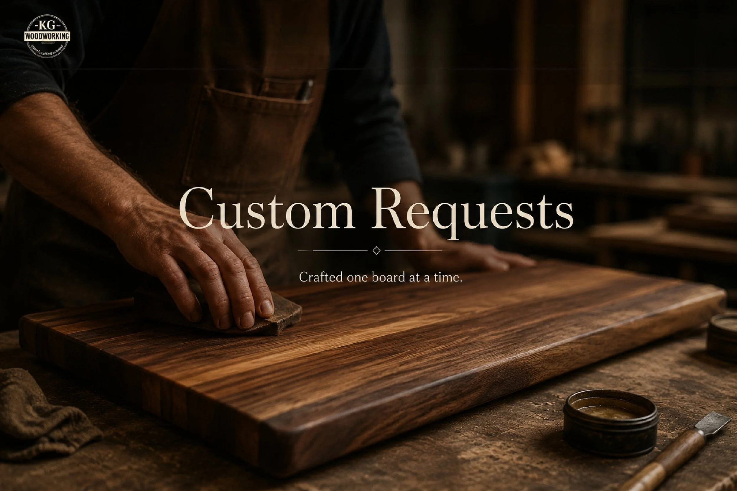 Artisan woodworker KG Woodworking