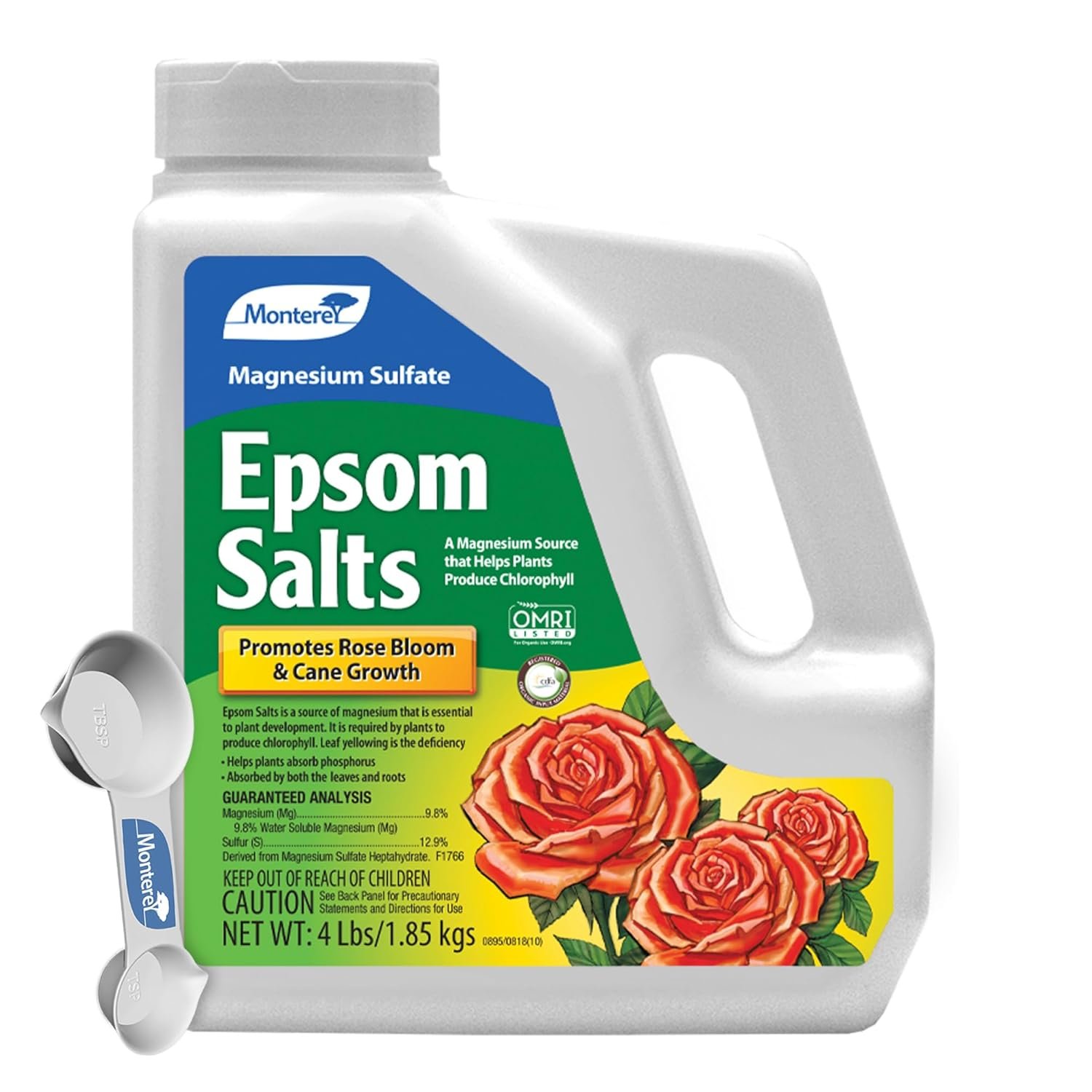 Monterey Epsom Salts Magnesium Sulfate 4lb