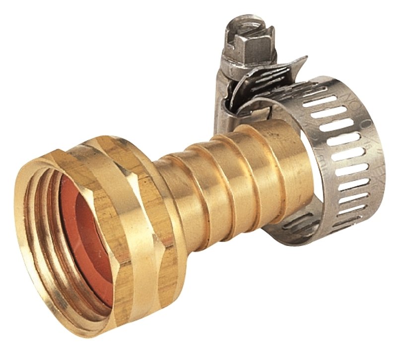 Landscapers Select Garden Hose Coupling with Clamp 5/8 in Female