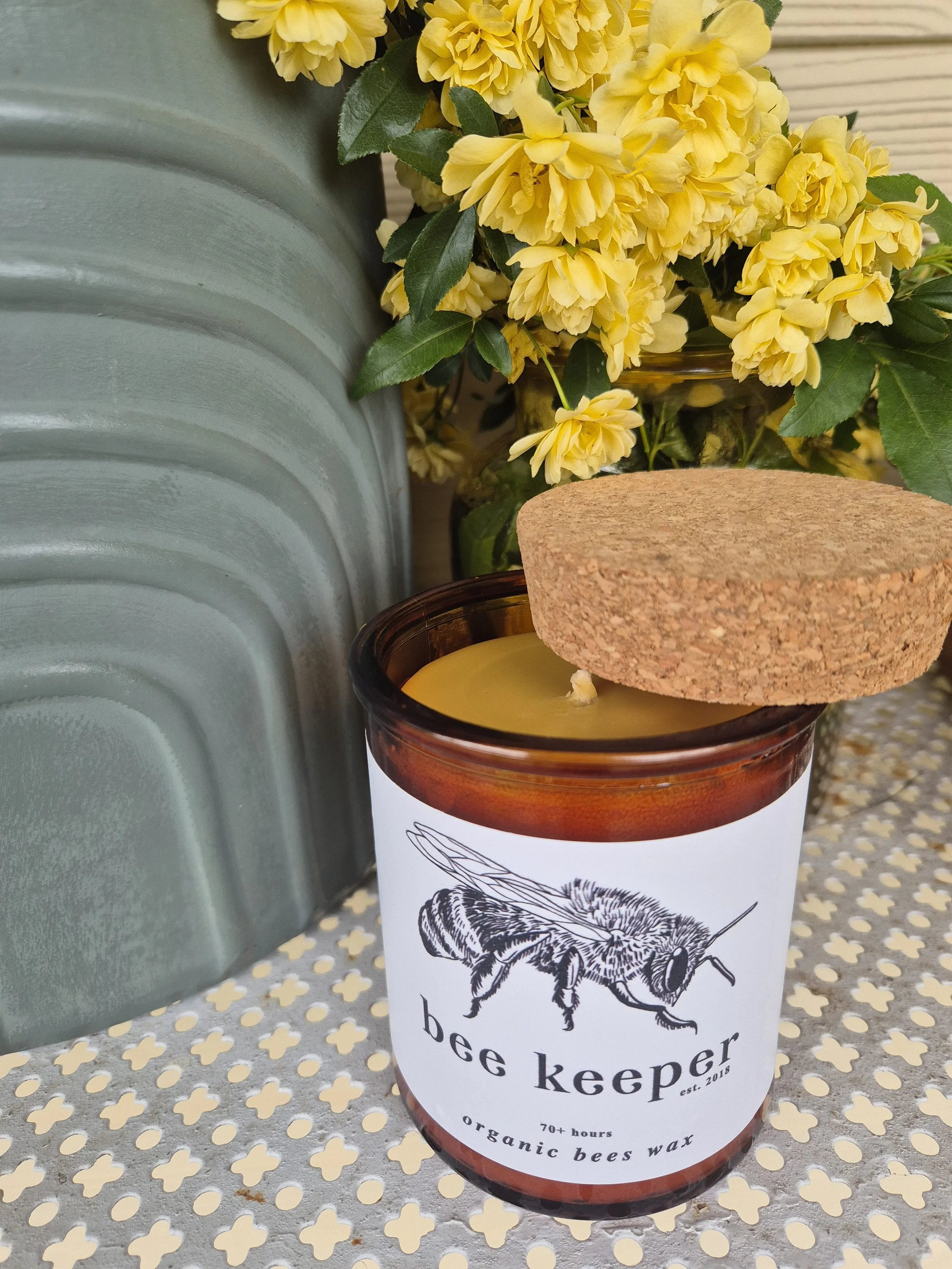 Bee Wax Candle - Bee Keeper