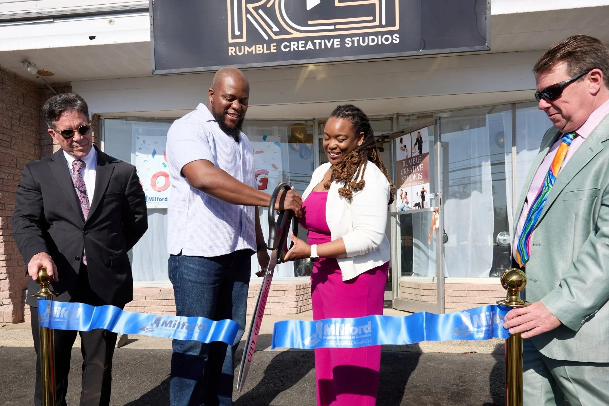 RCS-Ribbon Cutting Mayor Smith
