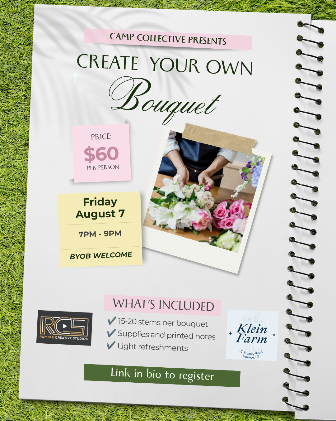 Aug 7 | Floral Arrangement Workshop