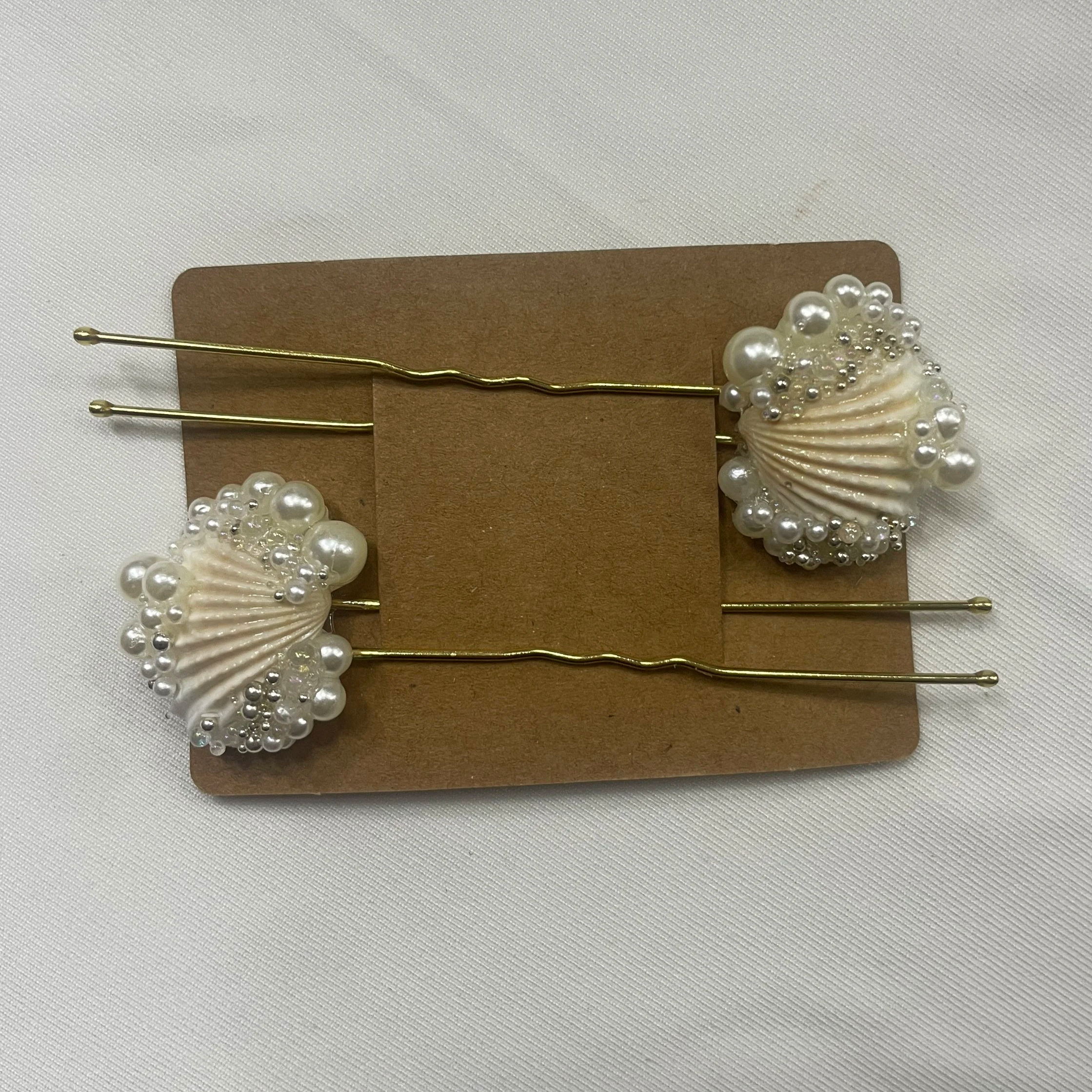 Shell Hair Pins  - Edition 2 (Gold)