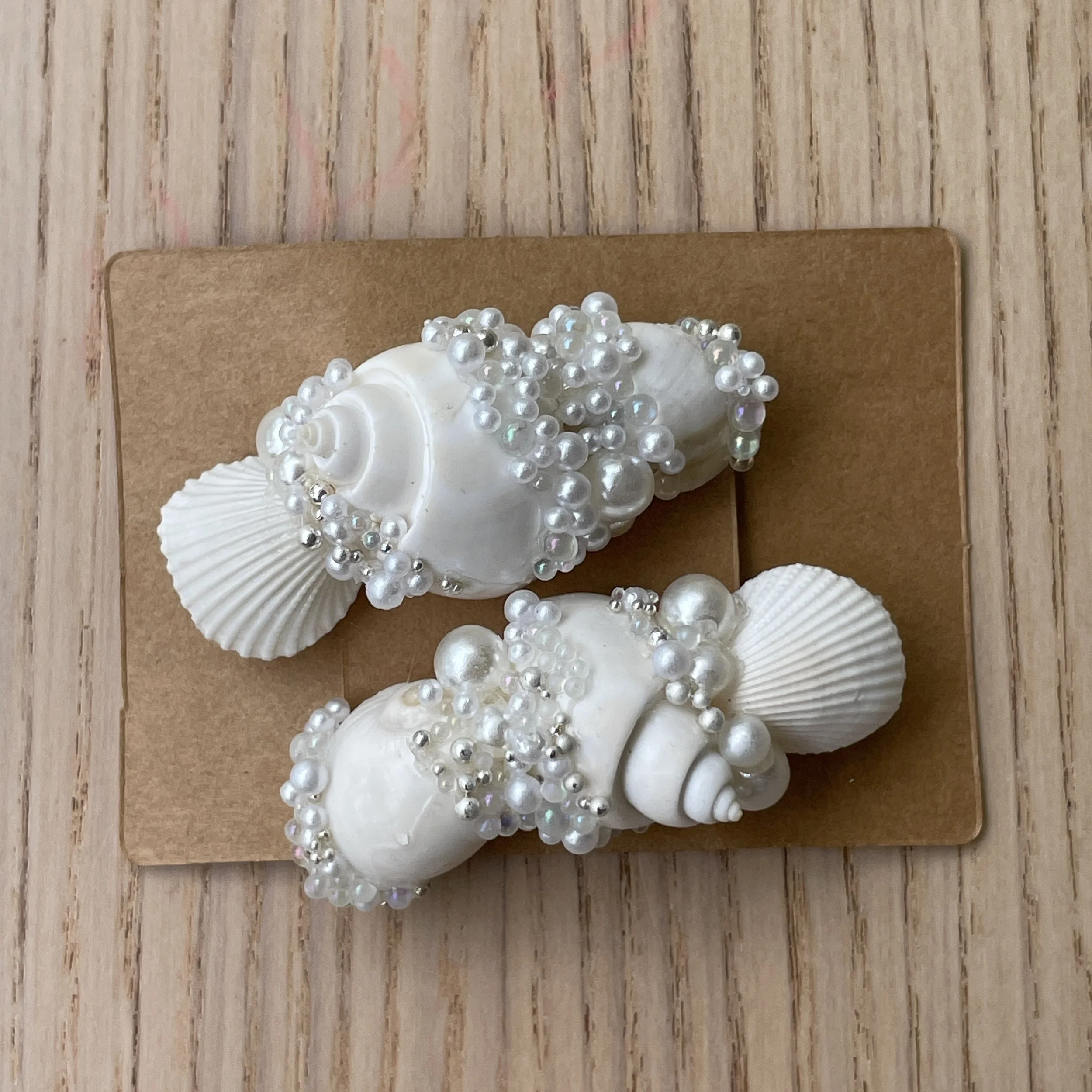 The Mermaid Bride Hair Clips
