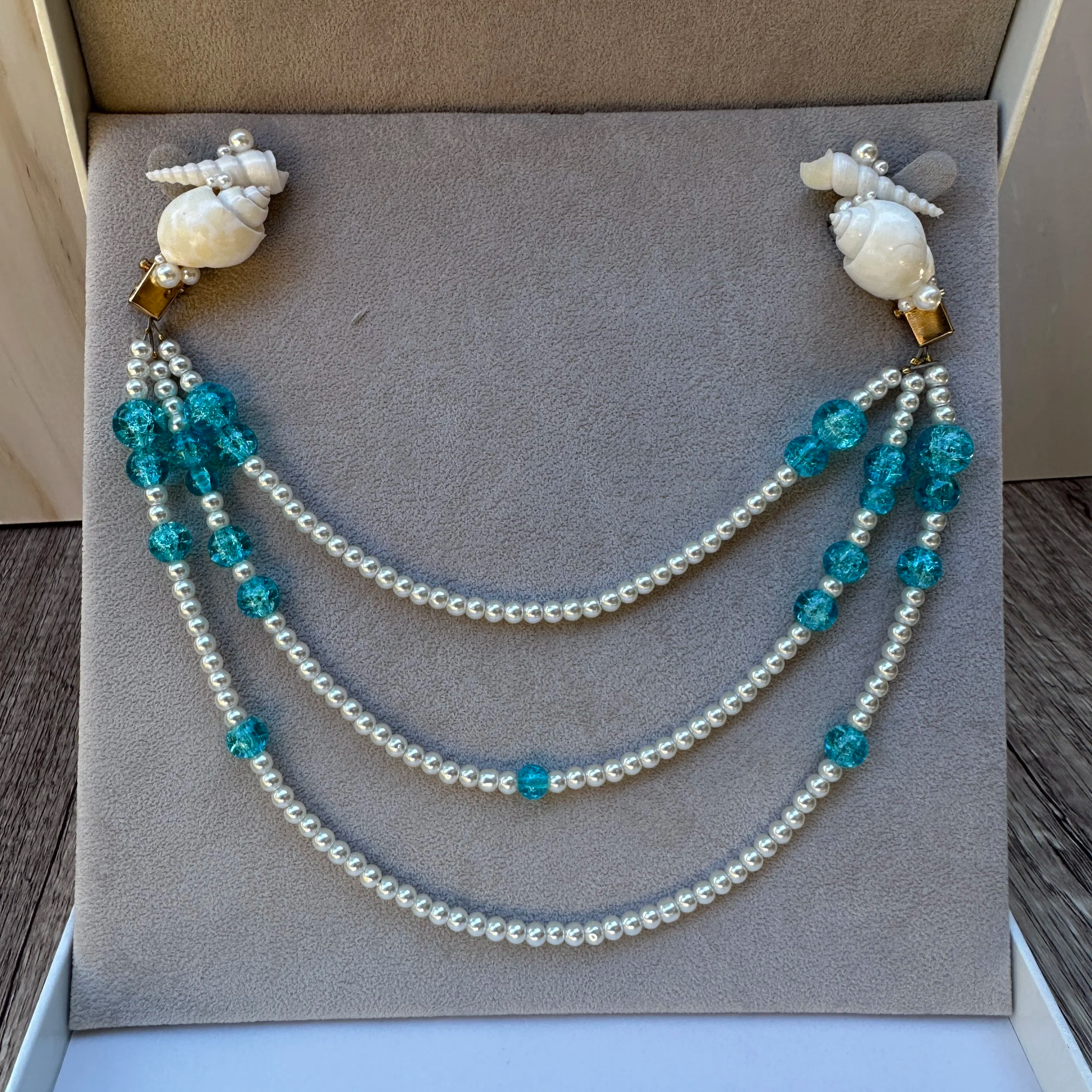 Heart of the Ocean Hairpiece