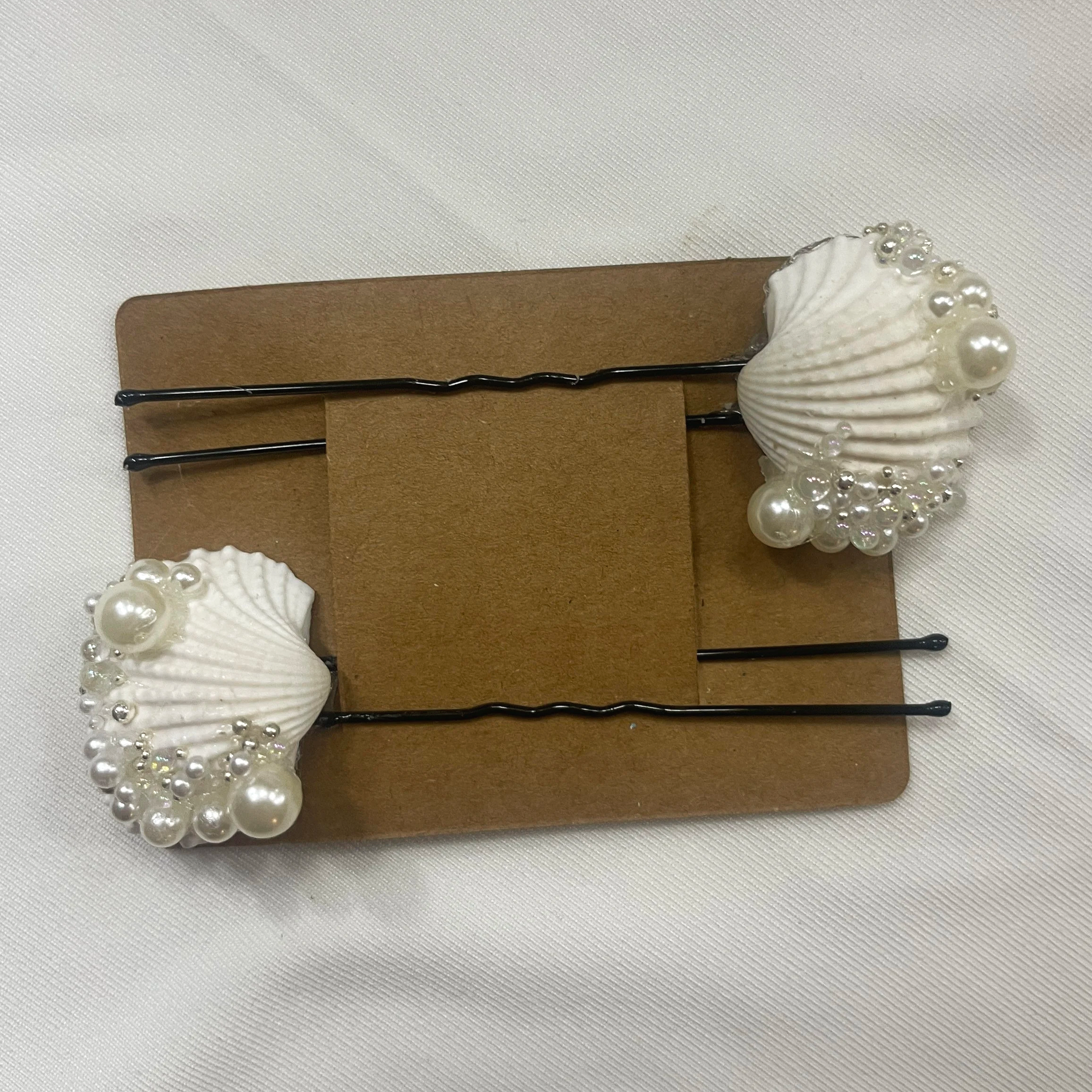 Shell Hair Pins  - Edition 2 (Black)