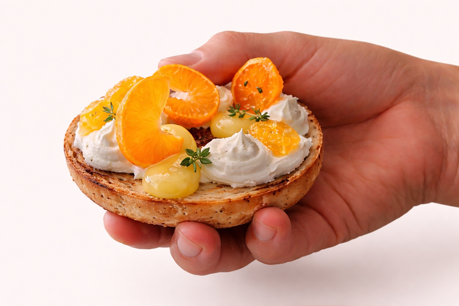 Lemon Myrtle Poppy Bagel