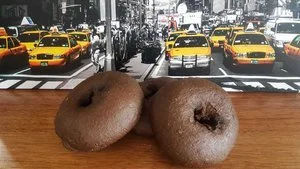 Dark Rye Pumpernickel Bagel