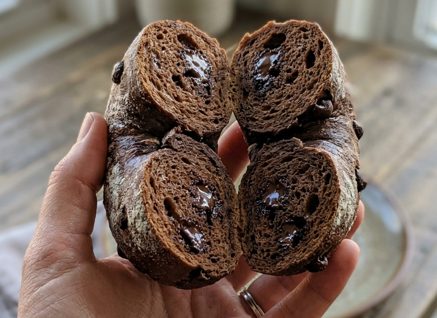 Chocolate Bagel