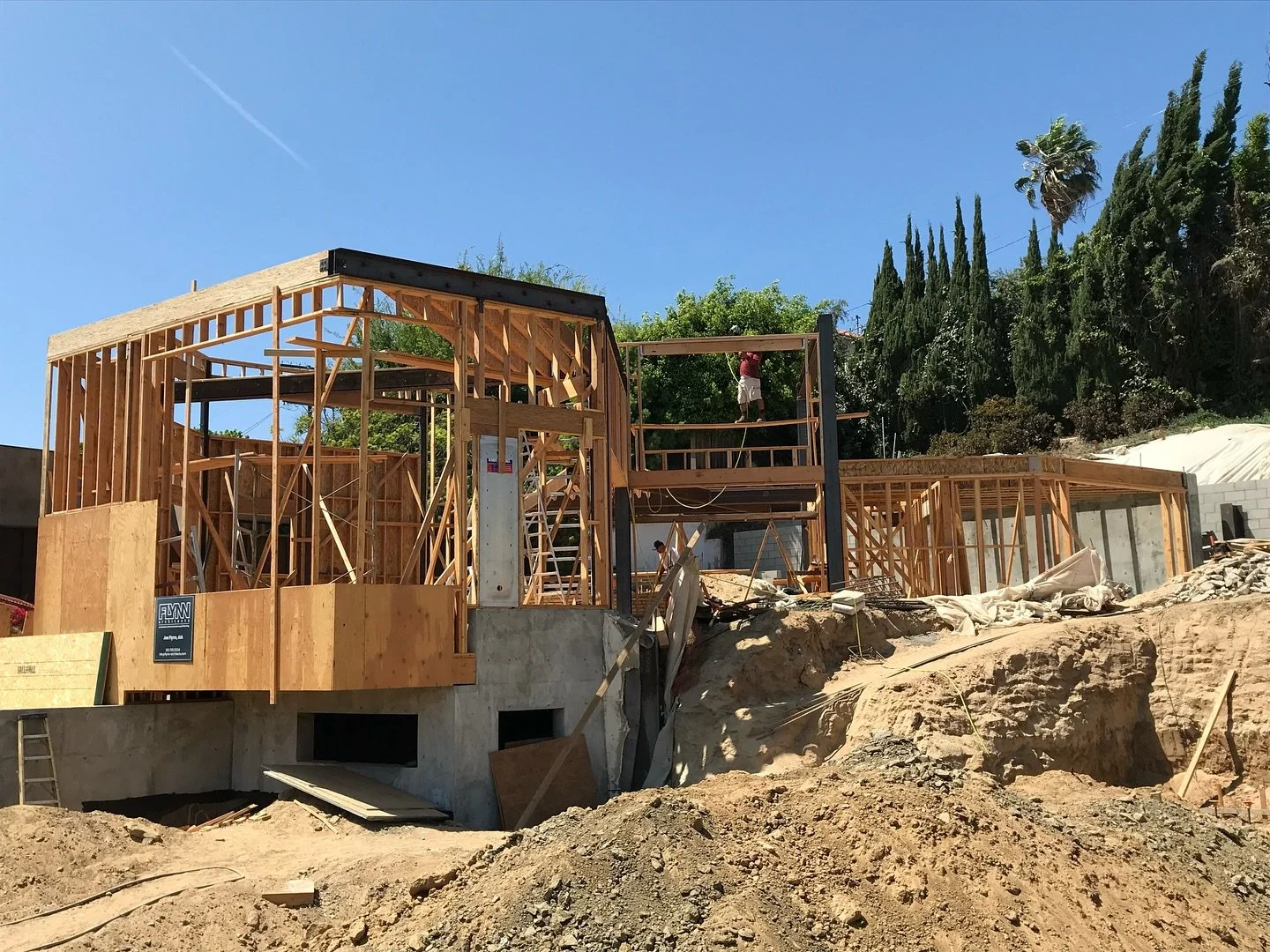 Starting from nothing, building from the ground up&mdash;foundation first, greatness next. Trust the process 🚧

#constructionlife #residentialconstruction #home #hardworkpaysoffs #santamonica