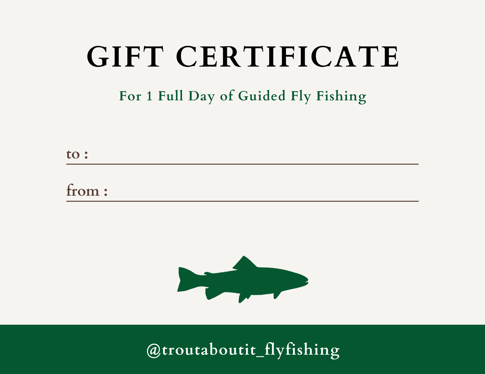 Guided Day of Fly Fishing