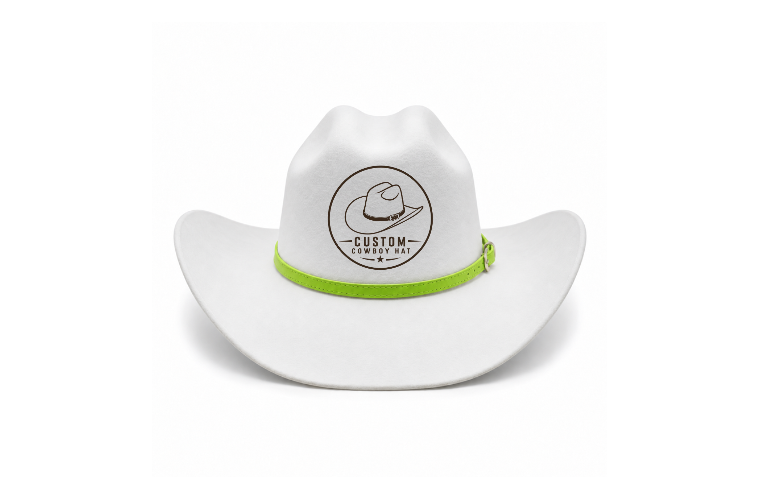 Standard White Hat Green Band.png