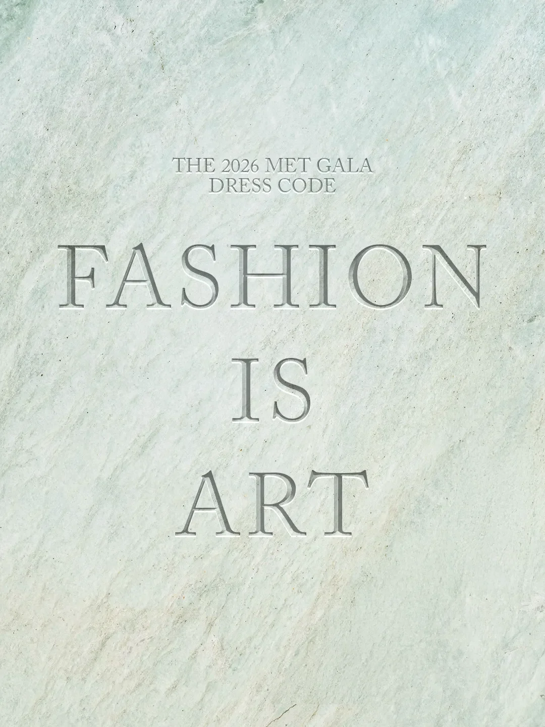 A BREAKDOWN OF THIS YEAR’S MET GALA THEME “FASHION IS ART”