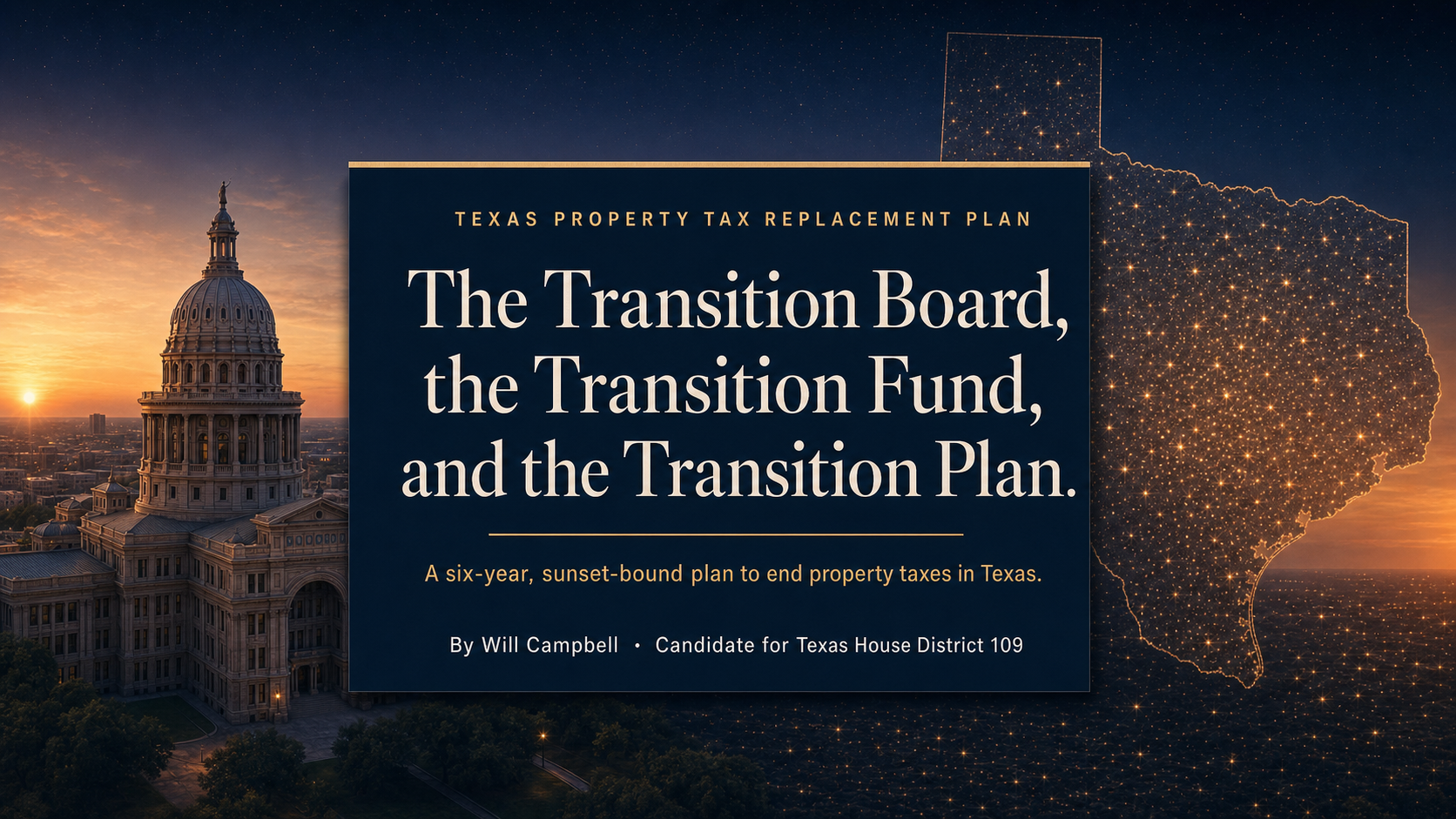 TPTRP - The Transition Board, The Transition Fund, and the Transition Plan
