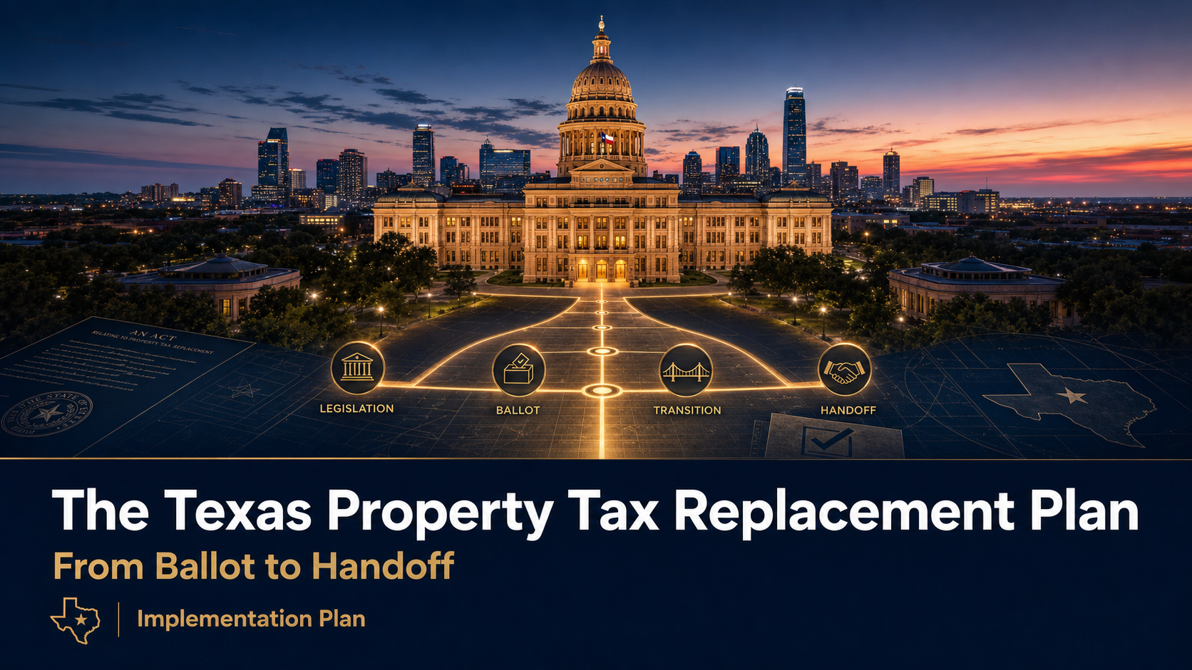 From Ballot to Handoff: How the Texas Property Tax Replacement Plan Actually Gets Done