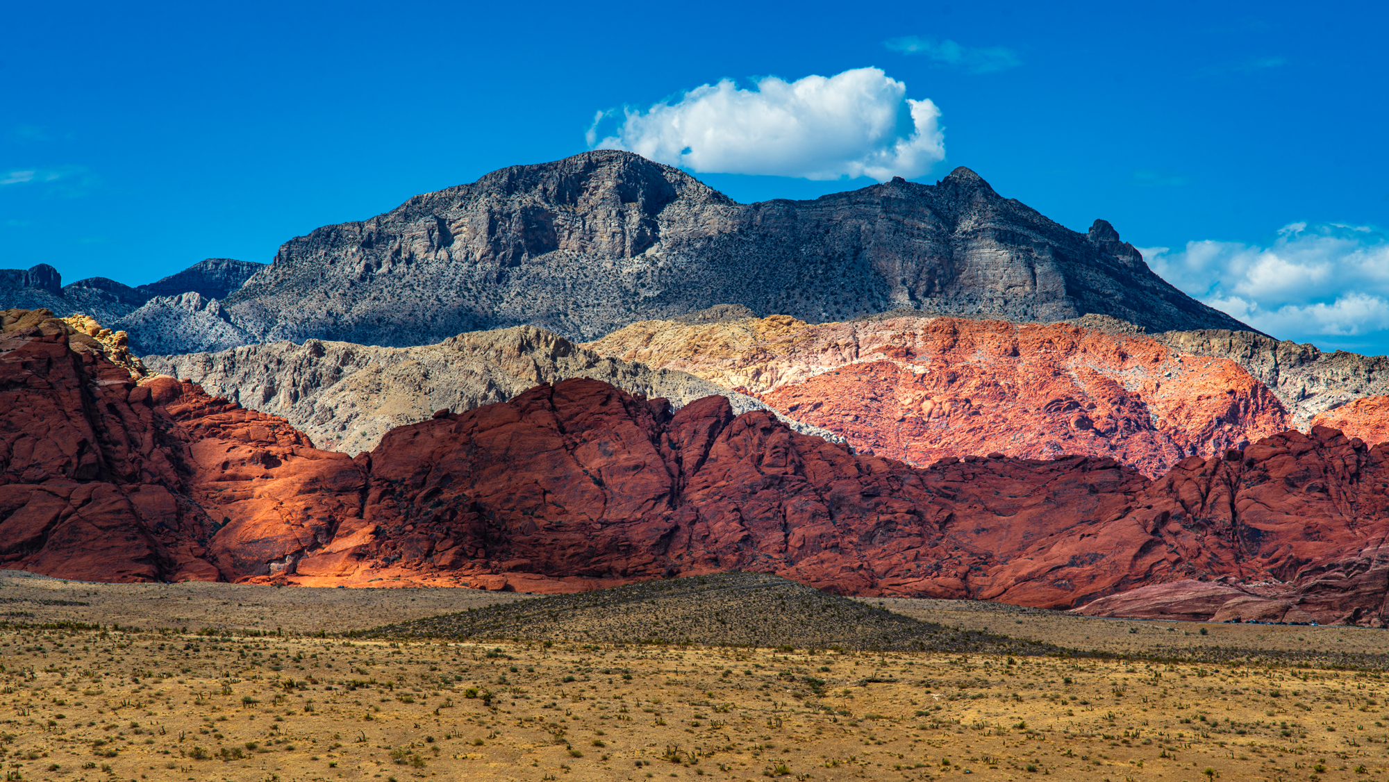 A Cloud Over Red Rock