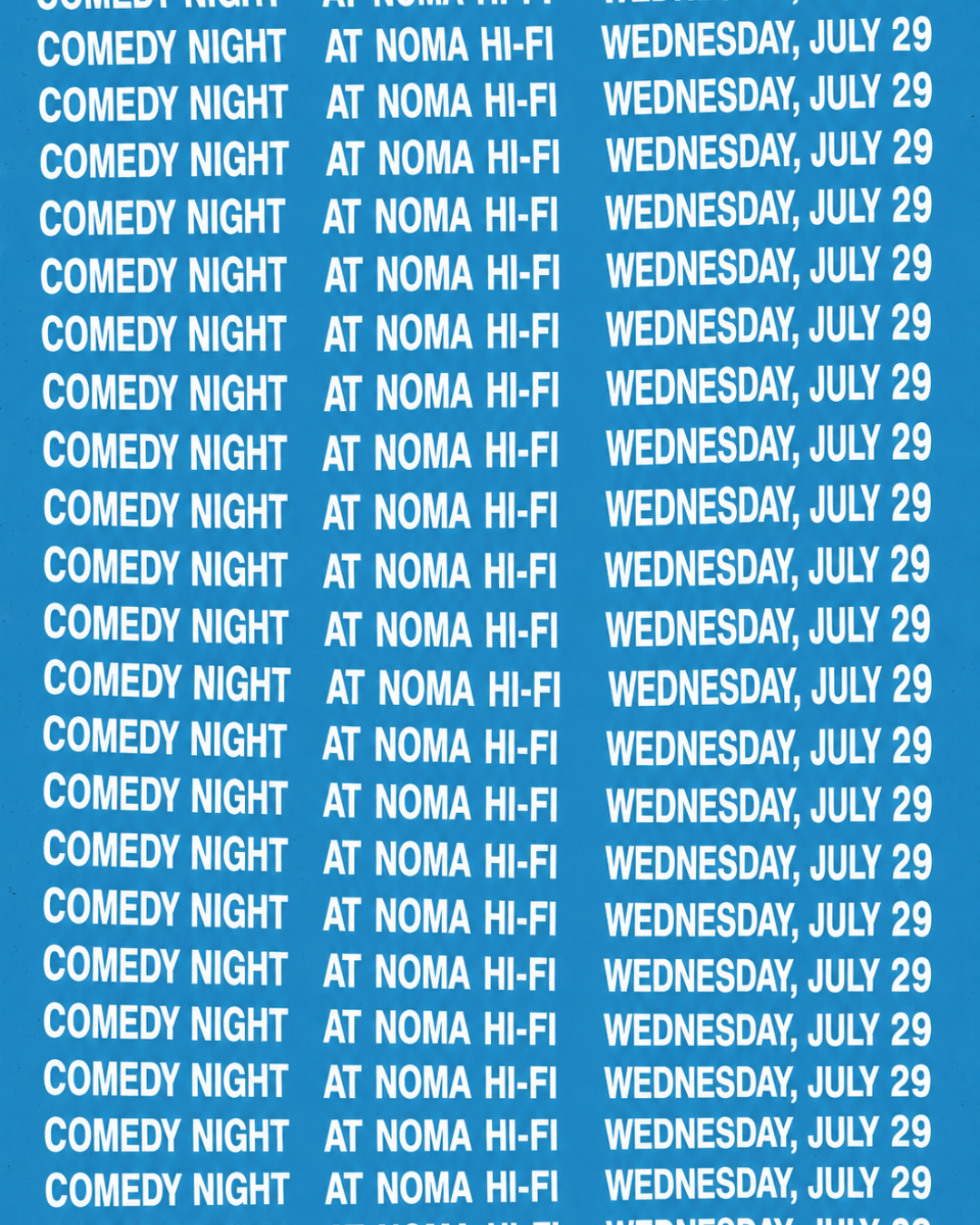 comedy night