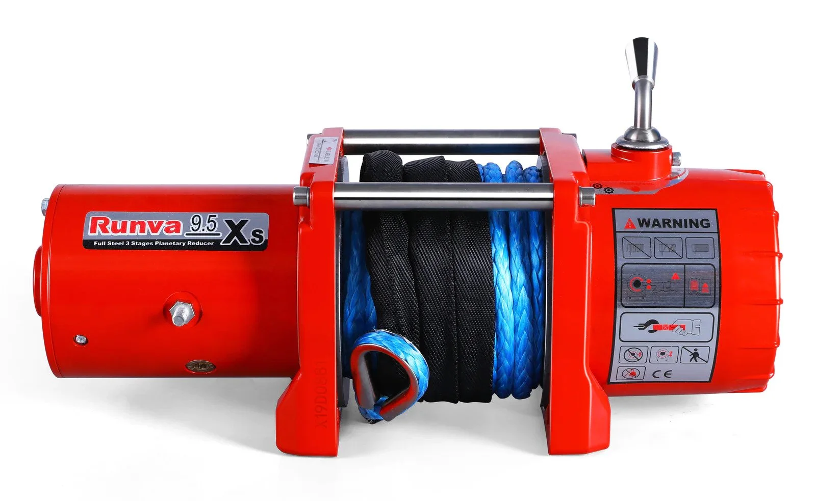 9.5XS Winch 12V with Synthetic Rope