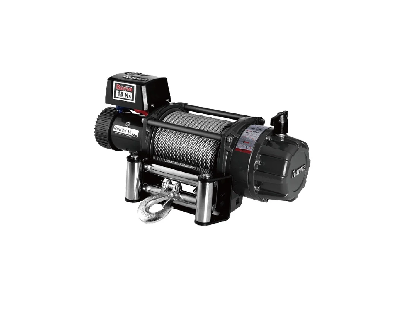 EWB18000 Premium Winch with Steel Cable