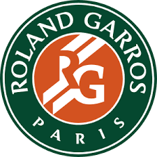 Roland Garros Paris logo with green and orange colors
