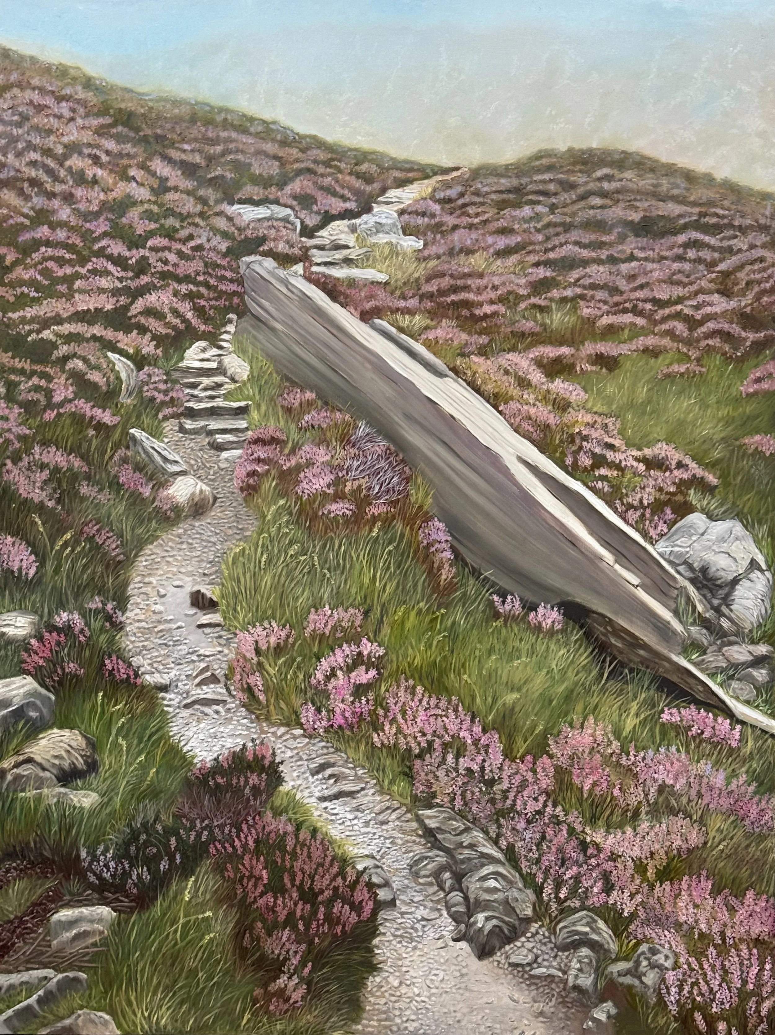 Beauty in Wales, Oil on Canvas, 38x50, 2025.