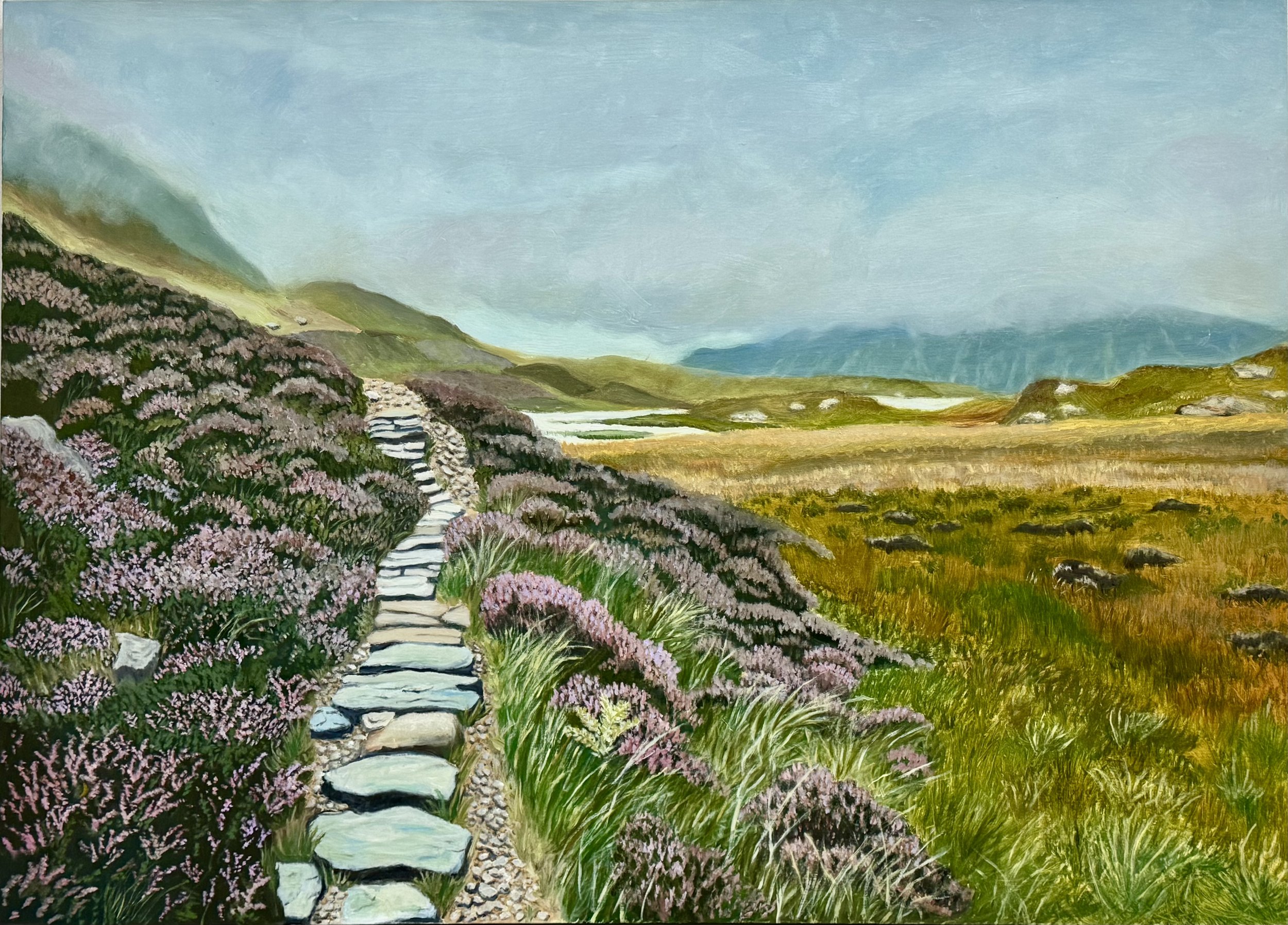 Title, Oil on canvas; 42 x 30 in, 2025.