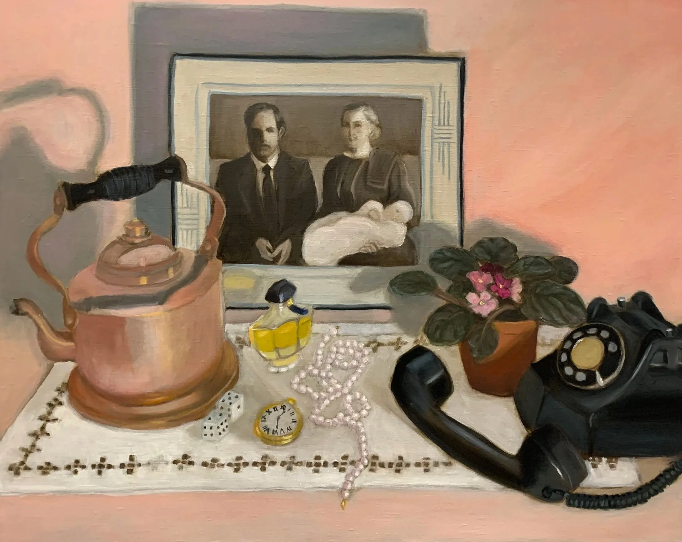 Welcome to America #1, Oil, 24 x 30", 2022.