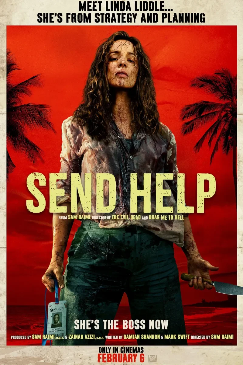 Project poster for “Send Help.”