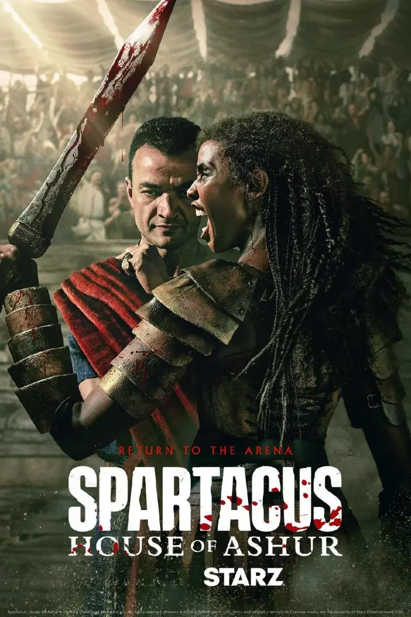 Project poster for “Spartacus: House of Ashur.”
