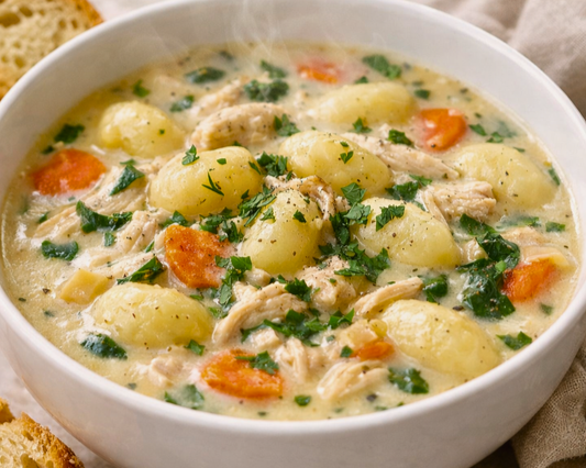 Creamy Chicken Gnocchi Soup