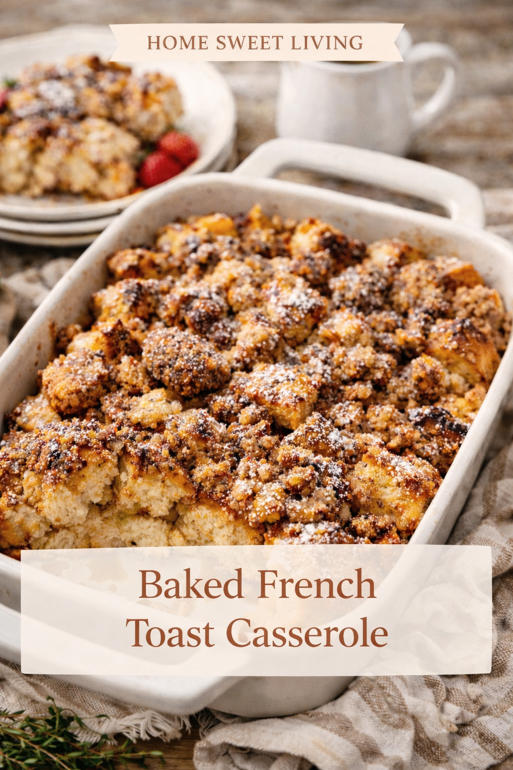 Baked french toast casserole