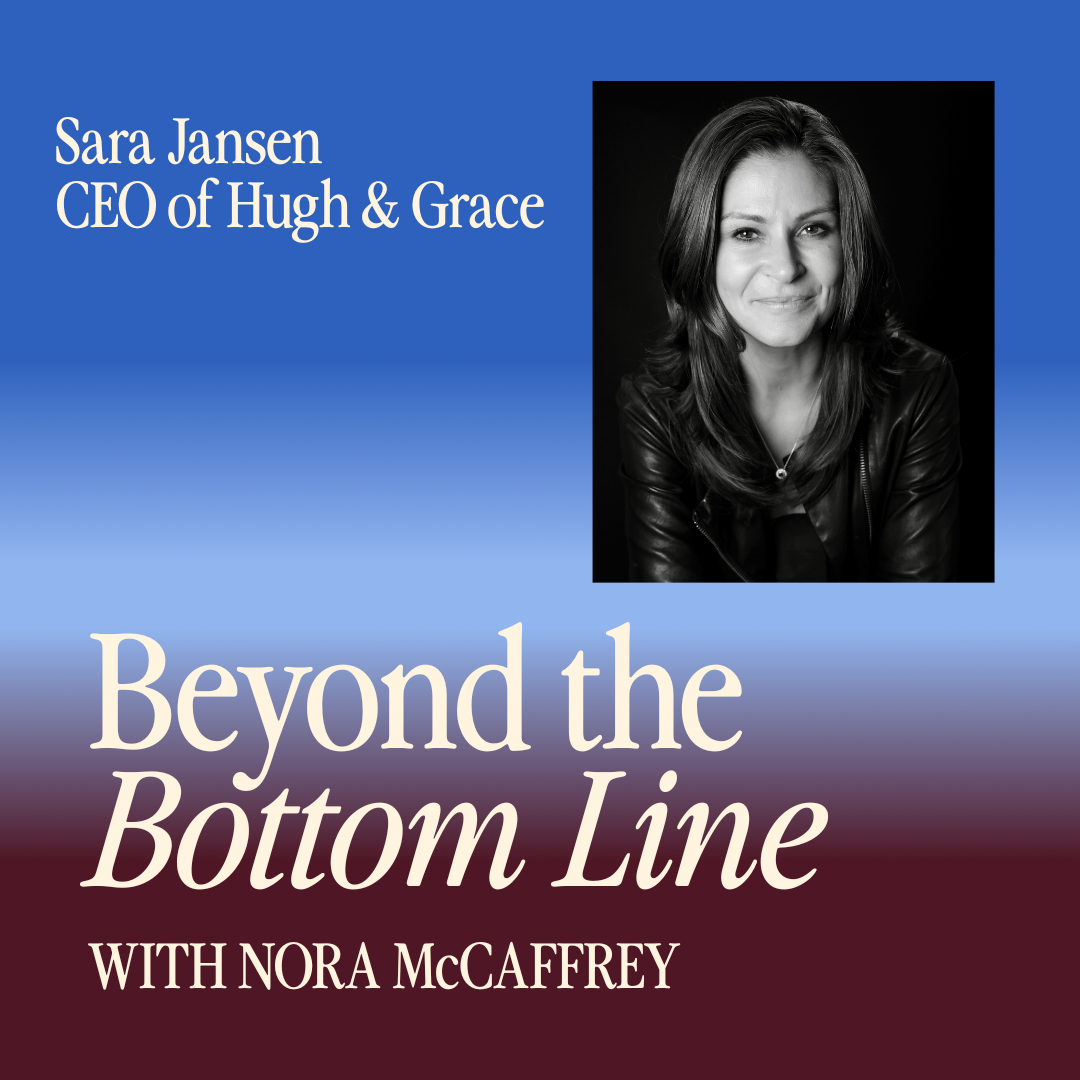 Sara Jensen CEO of Hugh &amp; Grace