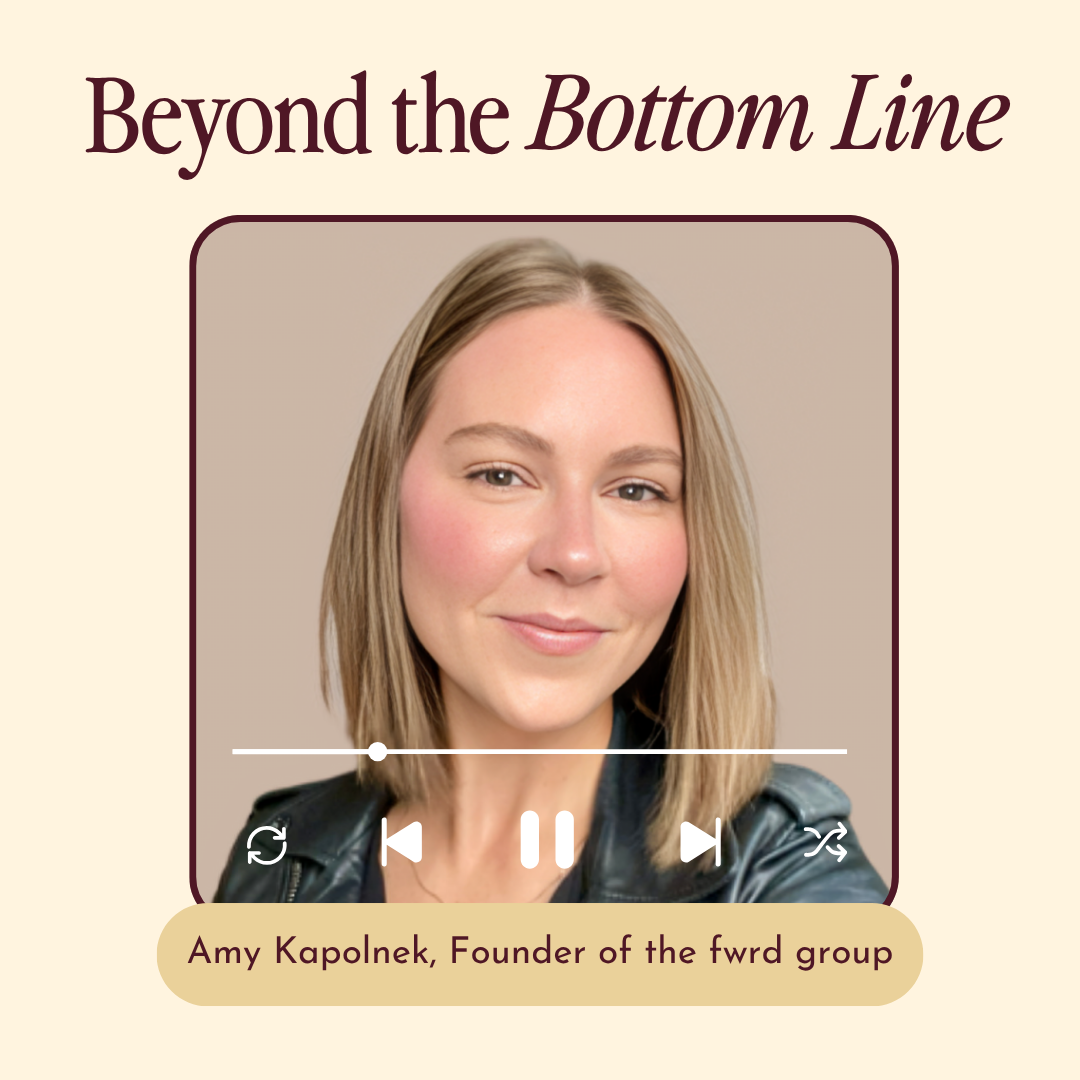 Amy Kapolnek: Founder of the fwrd group