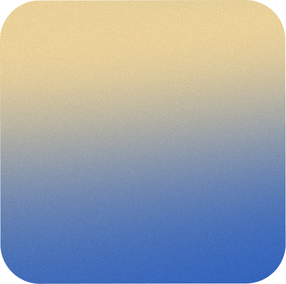 A gradient background transitioning from light yellow at the top to dark blue at the bottom.