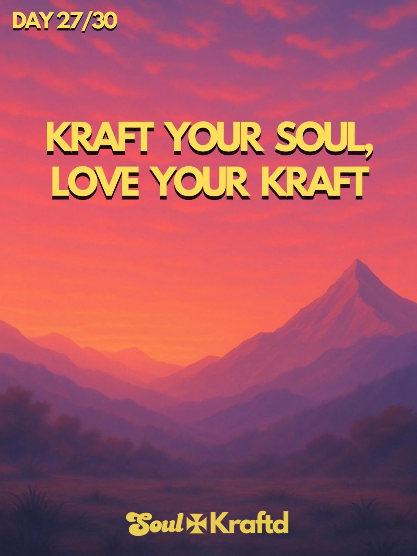 Kraft your soul, love your kraft !
#soulkraftd