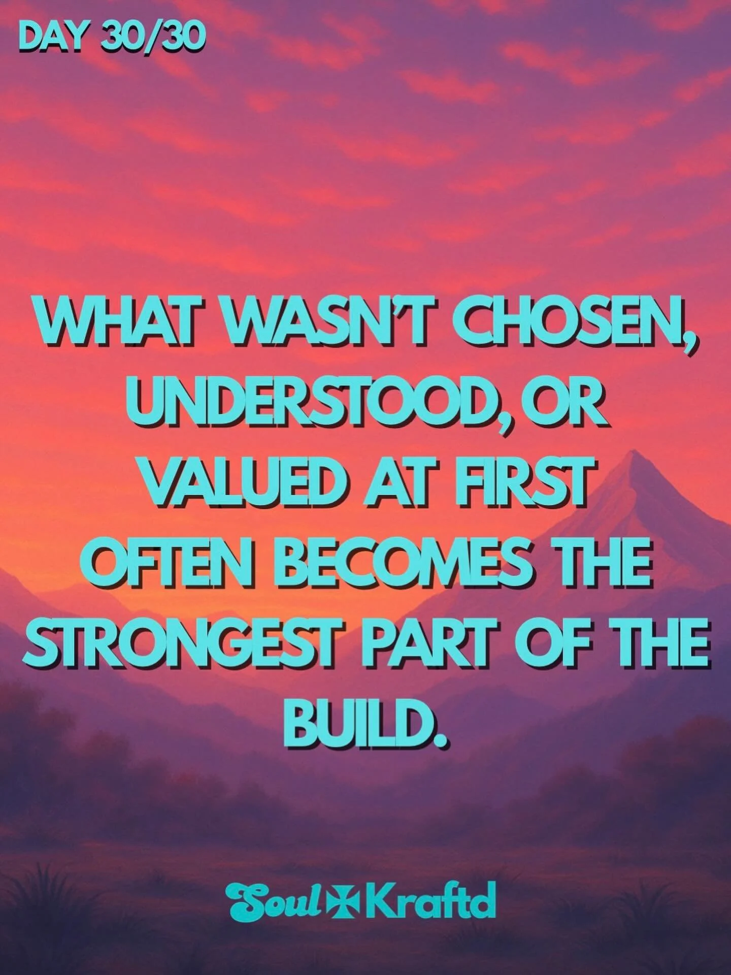 Not everything is understood when it first appears.
Some things are rejected because they&rsquo;re ahead of their time.
What was overlooked becomes the foundation.
#SoulKraftd
#InnerStrength
#growththroughadversity