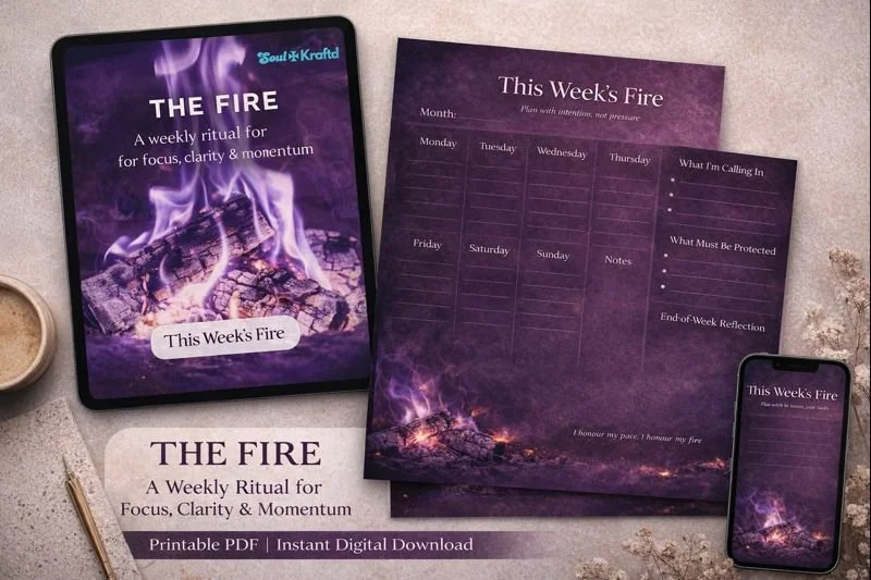 The Fire — Digital Week Planner