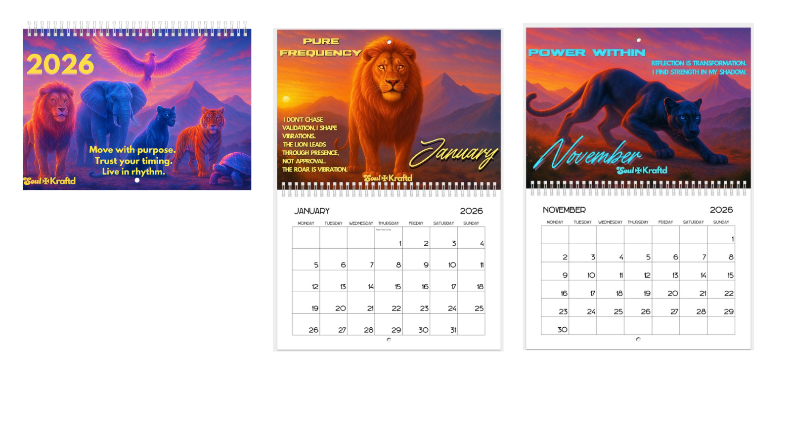 Soul Beasts — The Stillness Calendar (2026)