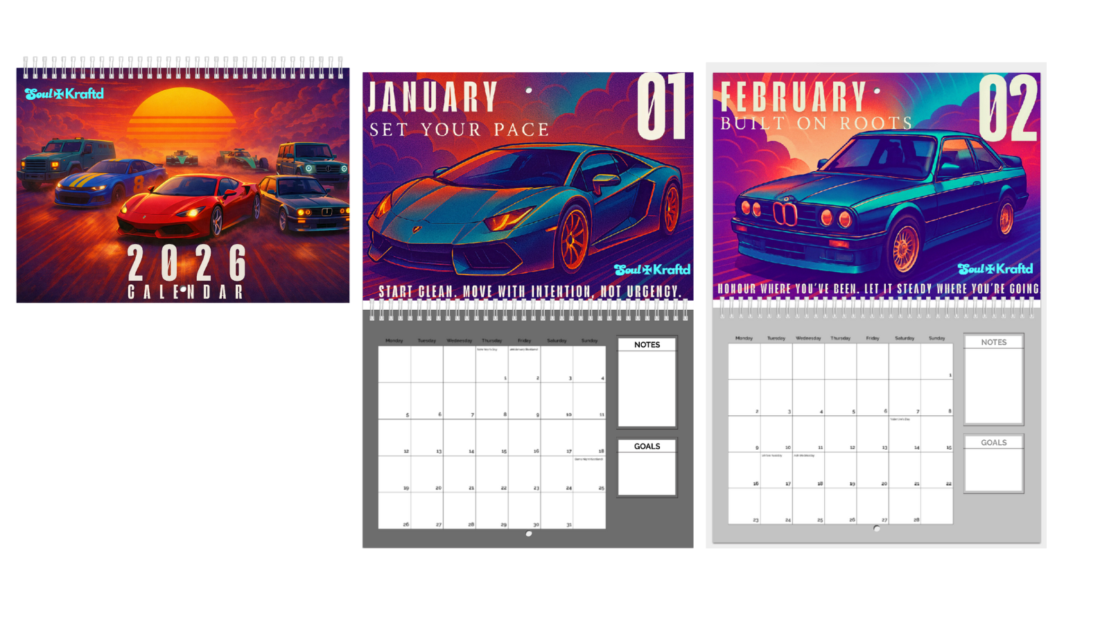 The Trip — Motion & Momentum Calendar (2026)