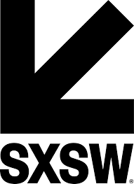 SXSW logo with a stylized arrow pointing to the upper right.