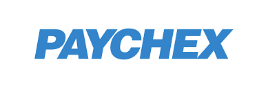 Paychex logo in blue text on white background.