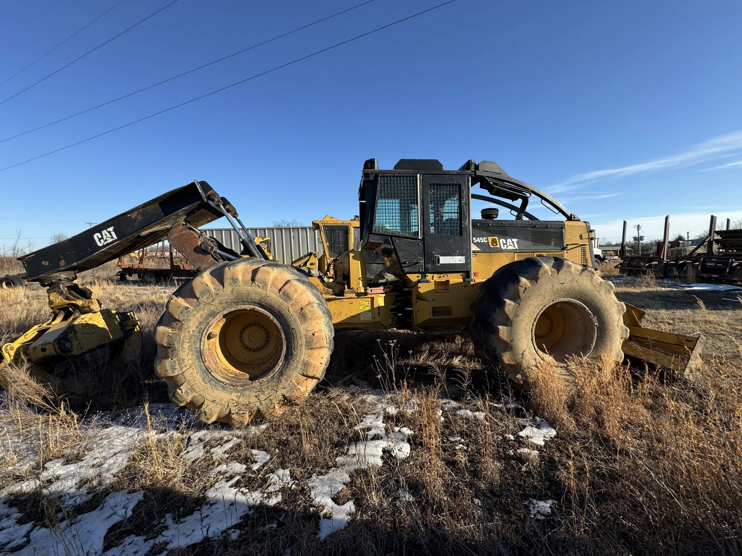 Caterpillar 545C Grapple Skidder