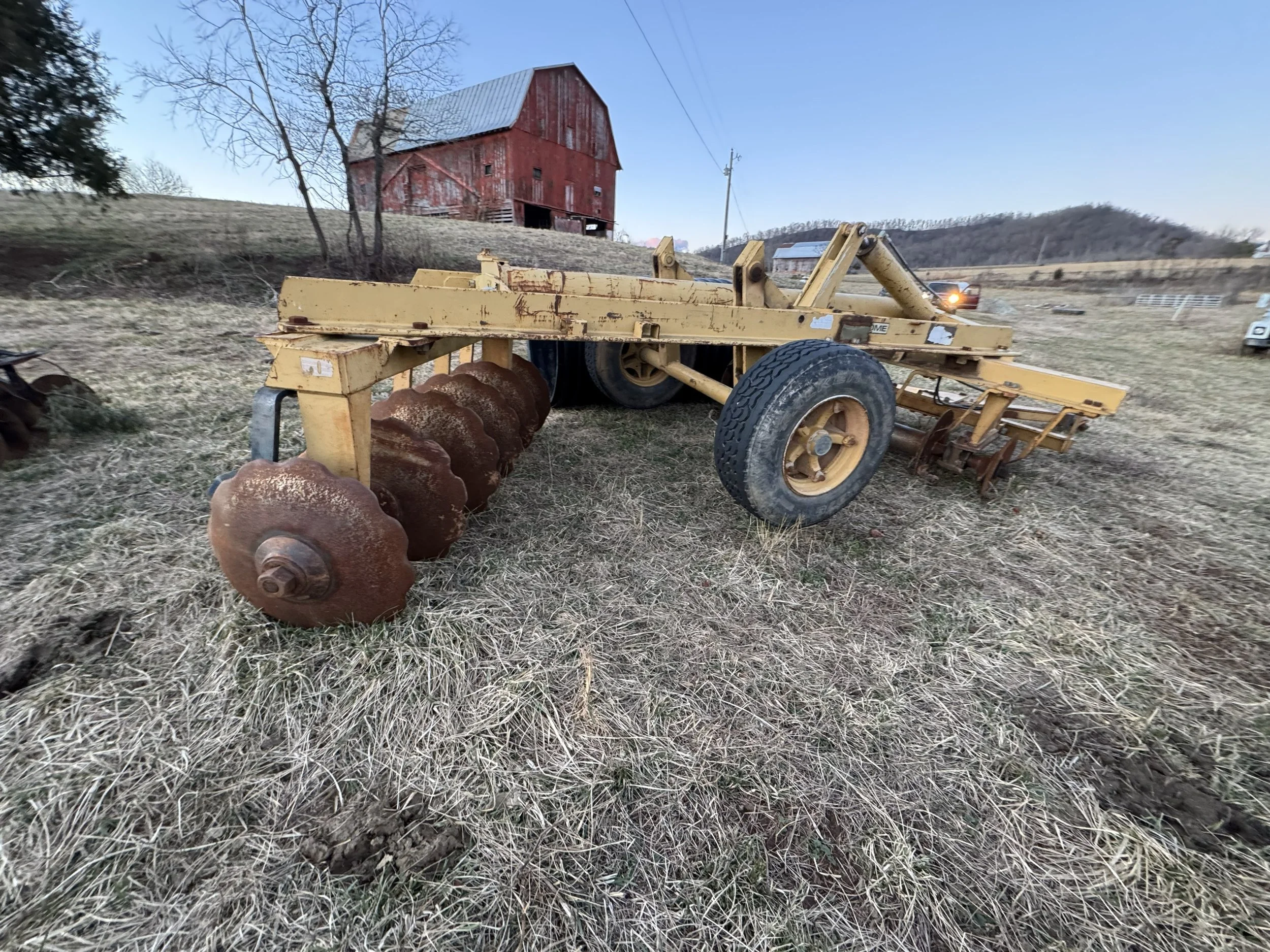 Rome TRCW-12 Cut Disk w/ Lift Axle