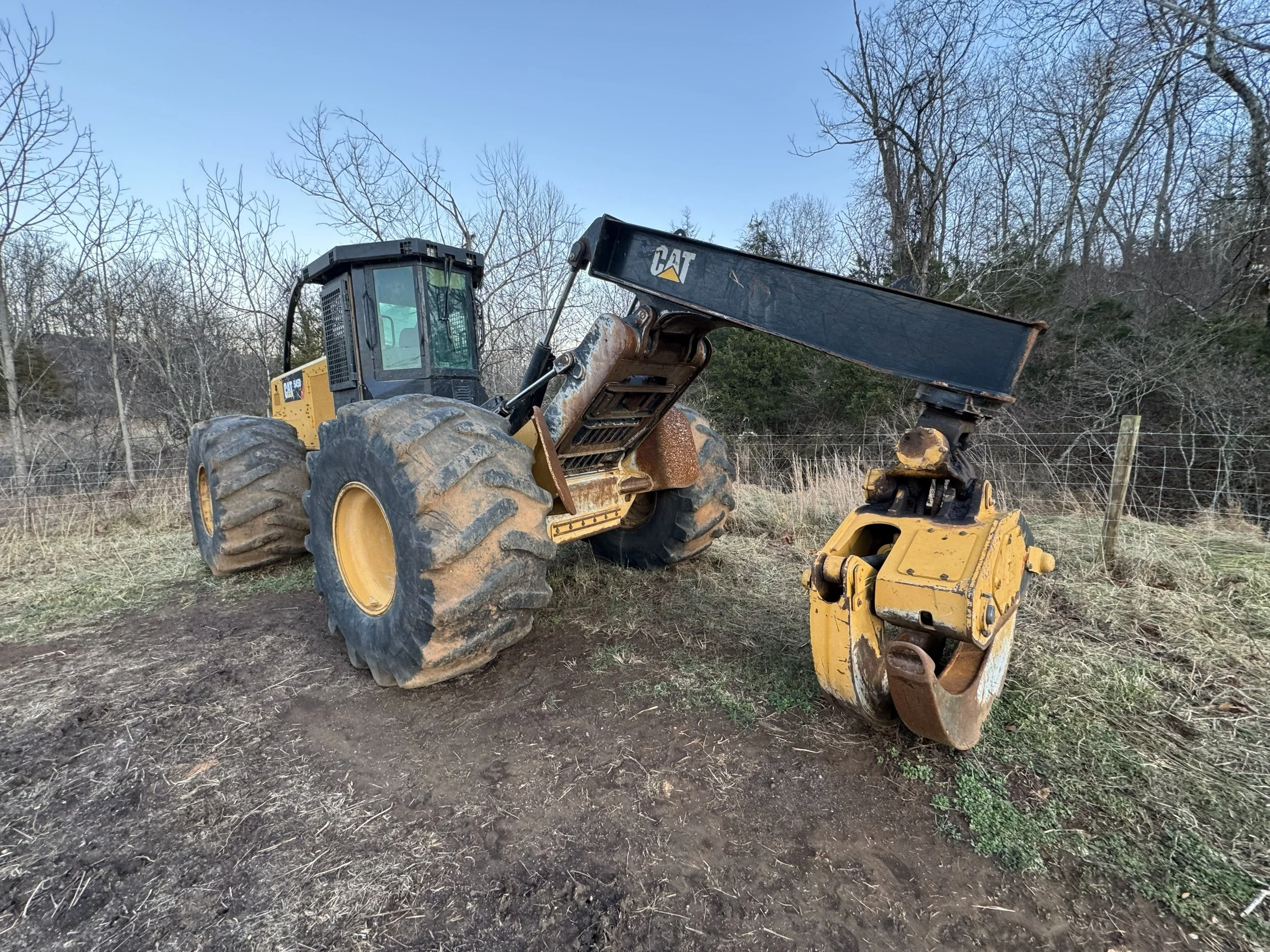 Caterpillar 545D Grapple Skidder