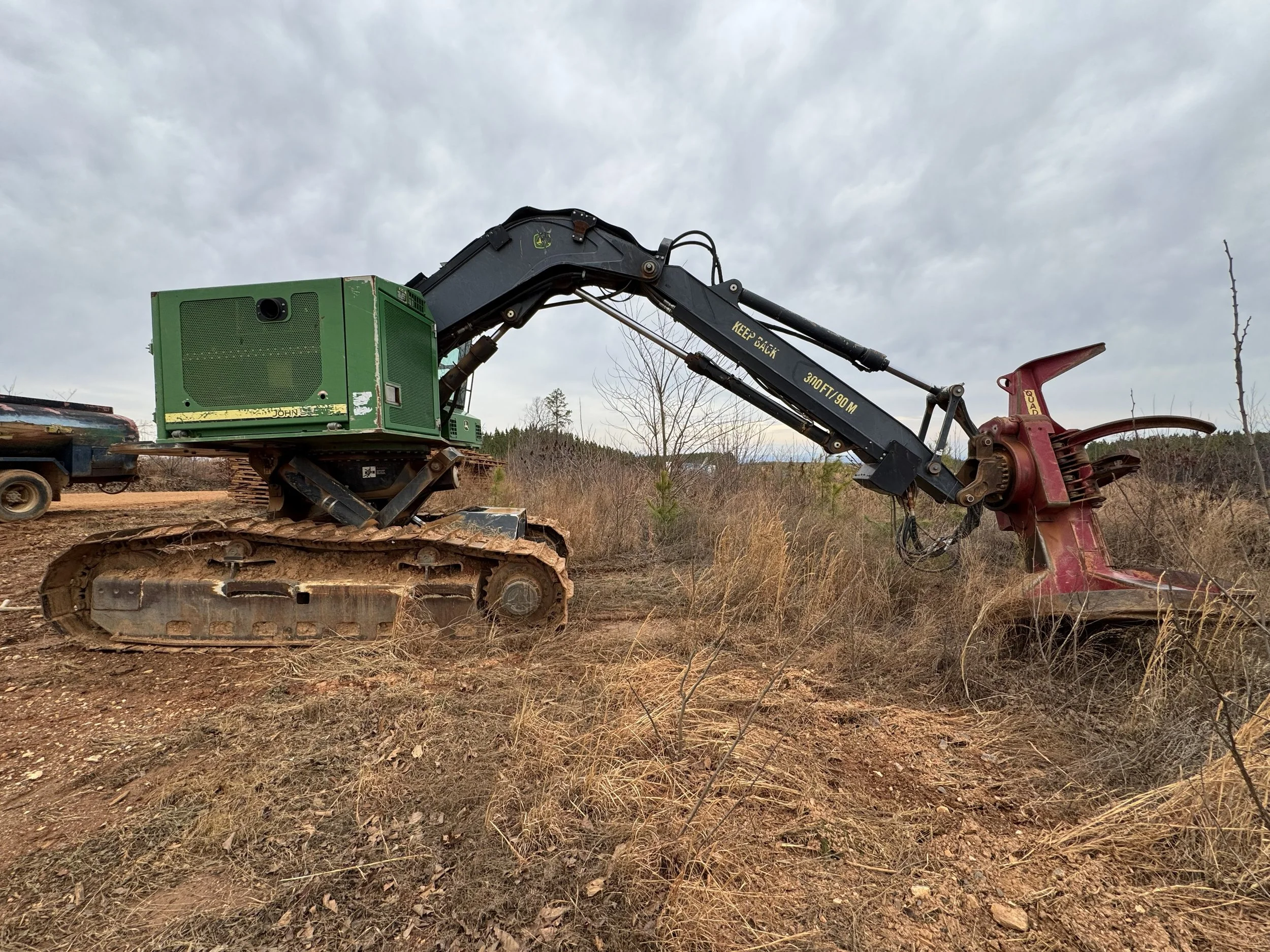 John Deere 759j Track Cutter