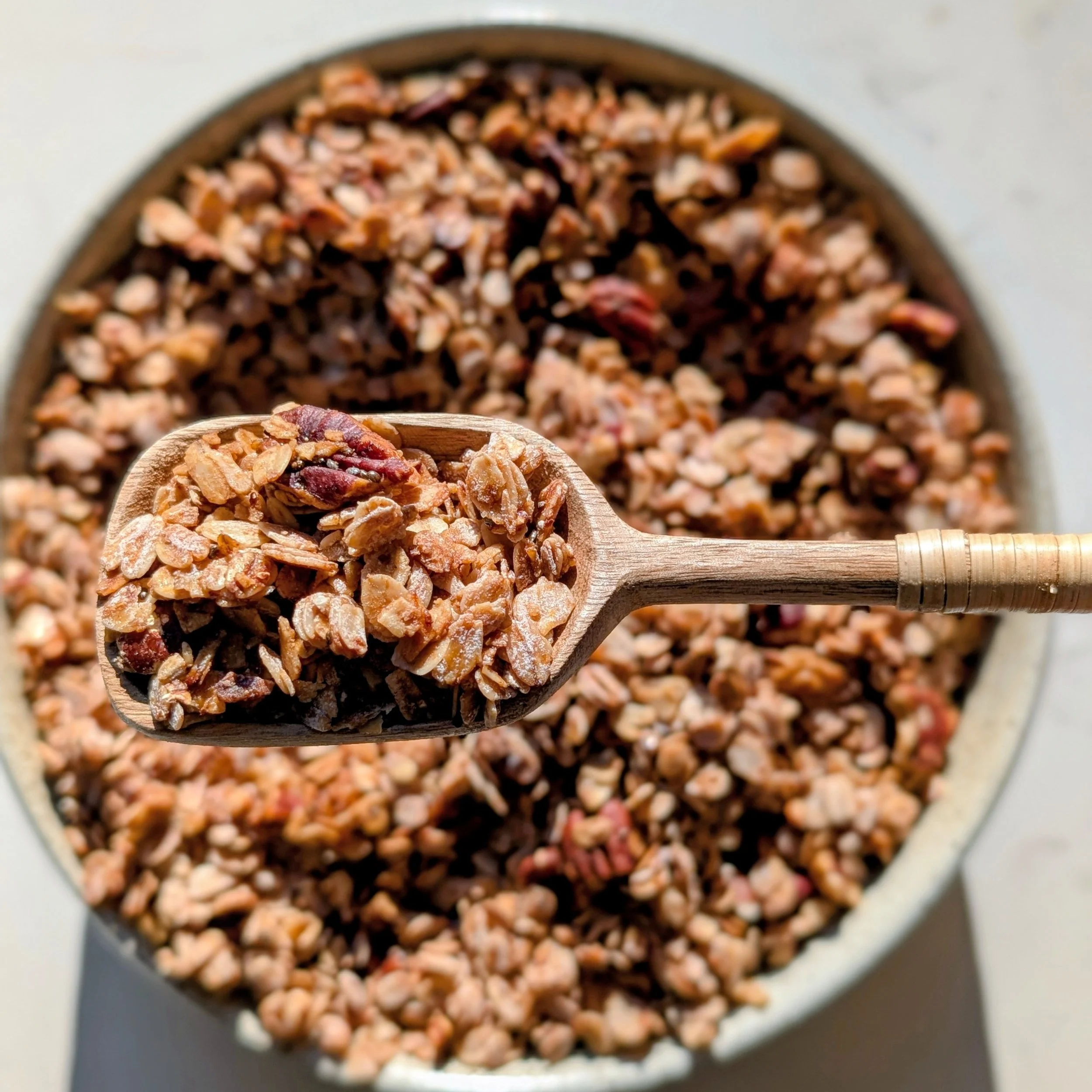 Have you tried our oat + honey granola yet? More bags will be headed to @farmsouth_ this week. Stop by for a sample and take one home!

It's simple + delicious (that's enough reasons to buy it 😉)...but if dietary restrictions are part of your life l