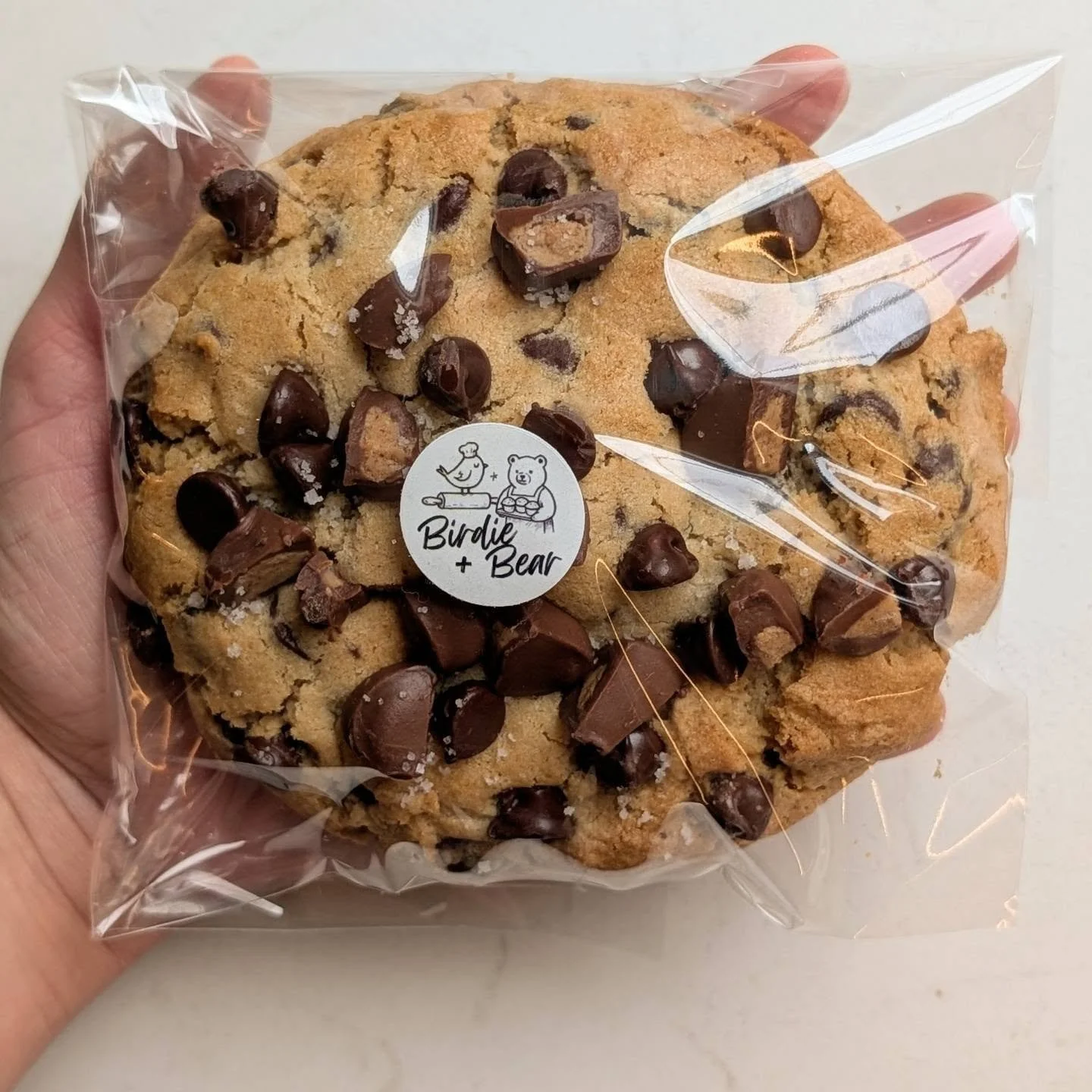 Get dad one of these peanut butter chocolate mega cookies from Farm South for Father's Day! 

Lots of other yummy baked goods in stock. Come check them out at @farmsouth_