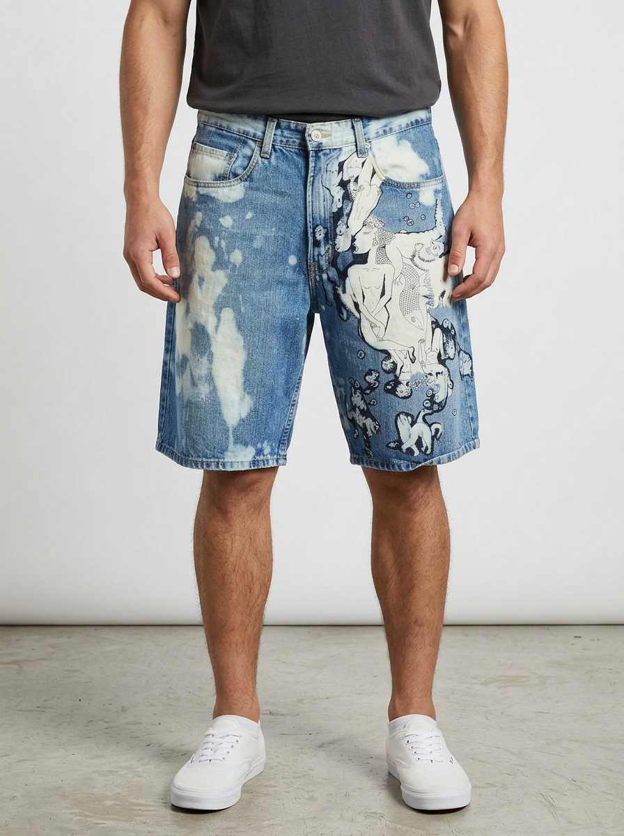 Firefly_Gemini Flash_add medium size male model in shorts . crop image before showing models face 142301.png